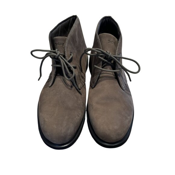 Swims Other - SWIMS Polacco Barry Taupe Leather Classic Chukka Ankle Boots Men's Size 11